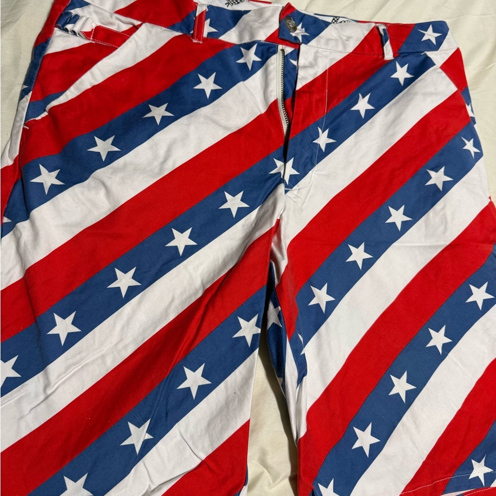 Royal and Awesome Golf Shorts